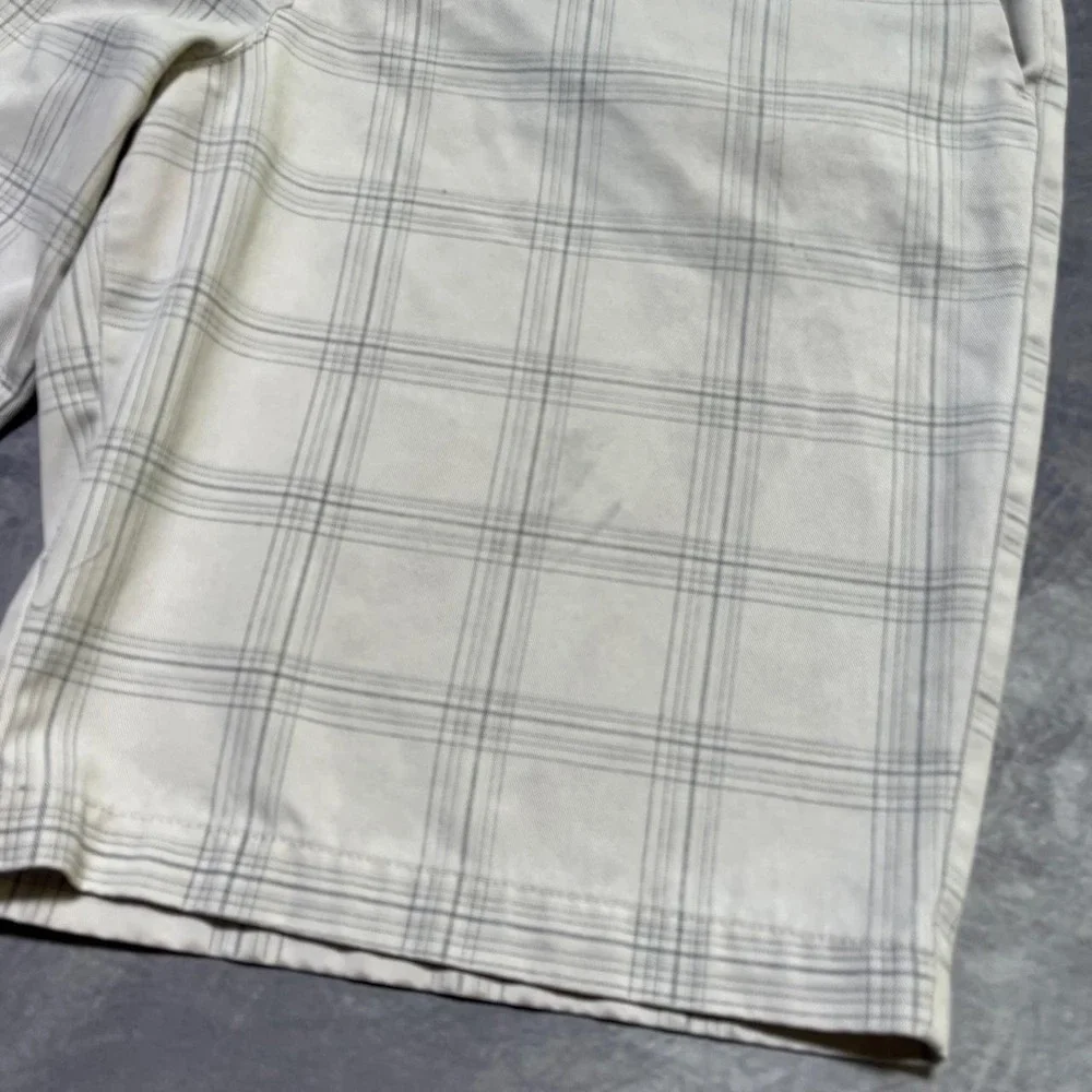 Y2K 2000s Baggy Grunge Surf Indie Skater Hip Hop Volcom Plaid Shorts